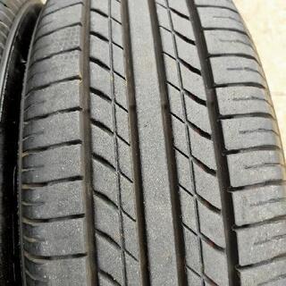 商談中、185/ 購入 65R15 中古タイヤアルミホイール付 4本 