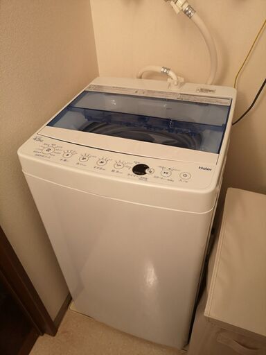超美品　保証期間内　ハイアール　洗濯機　JW-C45FK　北海道　札幌