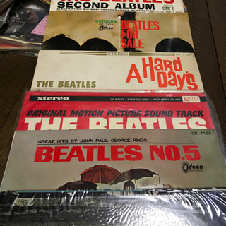 ビートルズ　昔のレコード多数　