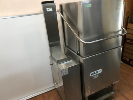 タニコー 食器洗浄機 食洗機 TDWD-606SG16L 3相200V60HZ LPガス ブースター付 厨房 飲食店