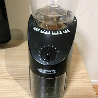 デロンギ【DeLonghi】コーン式コーヒーグラインダー　コーヒーミル