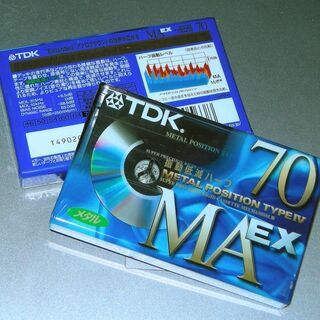 メタルカセットテープ　TDK MAEX70
