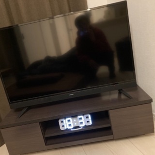 maxzen液晶テレビ34インチ＋テレビ台