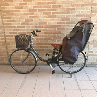電動自転車 バッテリーほぼ新品 子供乗せ付き