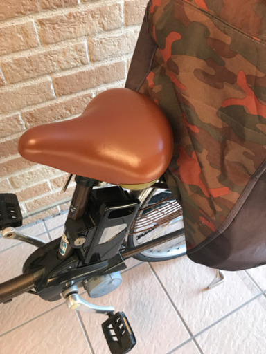 電動自転車 バッテリーほぼ新品 子供乗せ付き ジャンク】引取可