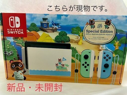 任天堂スイッチ本体 あつまれどうぶつの森版（新品未開封）