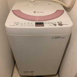 SHARP製の洗濯機