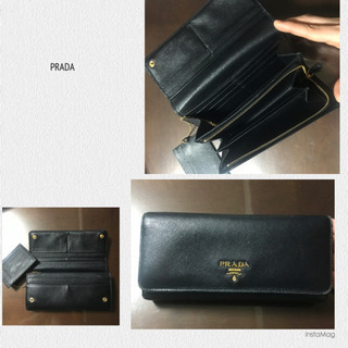 PRADA プラダ 長財布 サフィアーノ