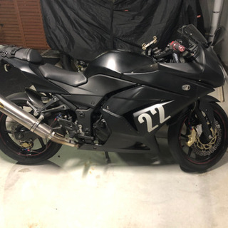 【引き取り手決まりました】バイク(NINJA250R)譲ります