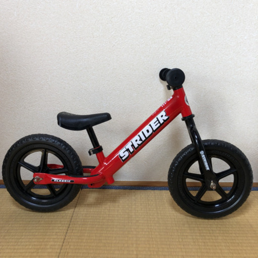 ストライダーSTRIDER 日本正規品 赤 レッド 使用時間わずか