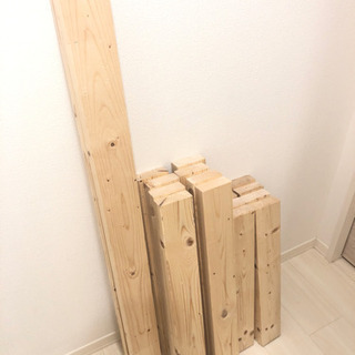 【お取引中】木材☆SPF材18本(118cm×2、70cm×8、...