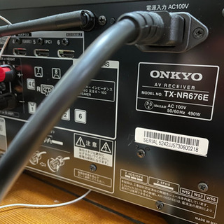 美品】ONKYO TX-NR676E AVアンプ AVレシーバー オンキョー