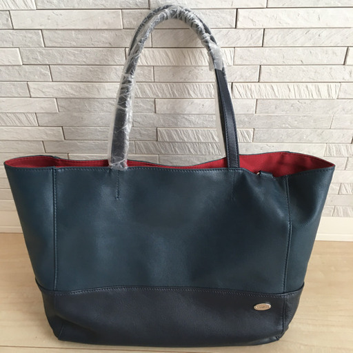 ショルダー・トートバッグ　山羊革　新品
