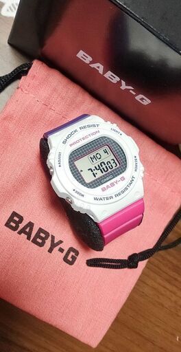 新品未使用品 Baby-G BGD-570THB-7JF＋置き時計!