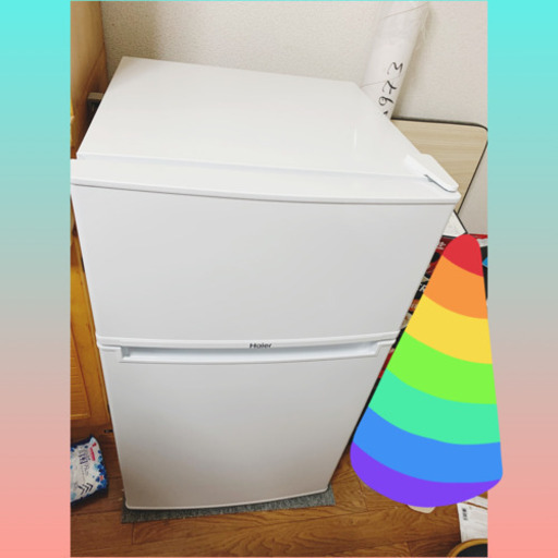 haier 冷凍冷蔵庫　jr-n85b 1ヶ月飲料水入れに使用しておりました。