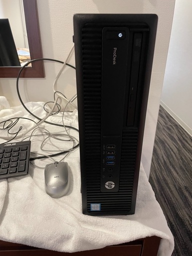 HP デスクトップ！モニター、キーボードもつけます！
