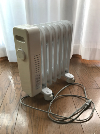 [交渉中]無印良品　ミニオイルヒーター　MU-M75AK