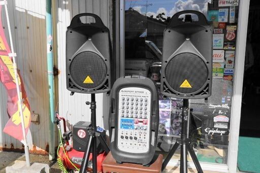 USED ベリンガー ポータブルPAセット EUROPORT EPA900