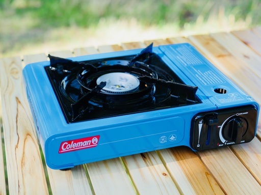 コールマン COLEMAN カセットコンロ （日本未発売モデル）  ブルー 青 / キャンプ BBQ アウトドア