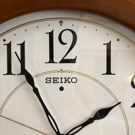 SEIKO[セイコー] 掛け時計KX388B正規品姫枠茶木地塗装わ (358) 千歳の 