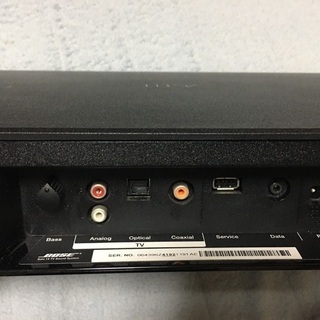 Bose(solo 15 TV sound system) サウンドバー？