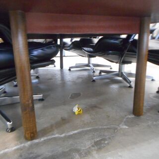 ID:G953493　ミーティングテーブル7点セット