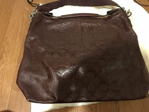 未使用品 COACH コーチ ショルダーバッグ トート 2way シグネチャー