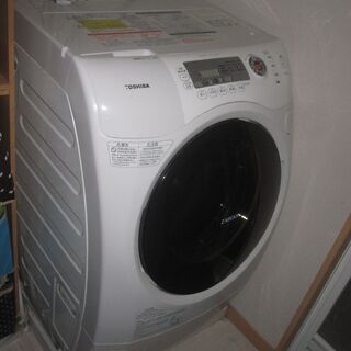 【ネット決済・配送可】東芝ドラム式洗濯機 TW-Z380L