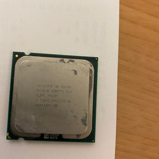 Intel Core2duo E8600