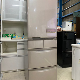 日立冷凍冷蔵庫R-S42ZM 2010年 5ドア 自動製氷付き