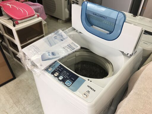 日立5.0K洗濯機　2015年製！！　分解クリーニング済み！！！