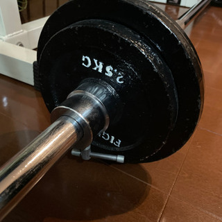 ベンチプレス　セット　7.5×2 5.0×2 2.5×2 1.5×4 1.25×2