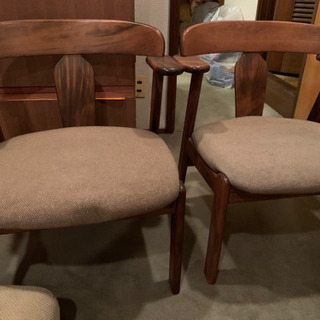 【ネット決済】木製椅子　2脚