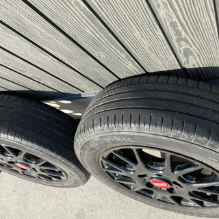 15インチ 5穴 BBS ホイールタイヤセット