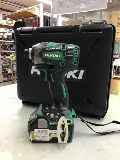 【未使用品】HIKOKI インパクトドライバー　WH36DA