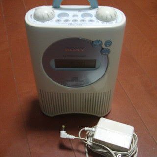 値下げ！！　SONYのお風呂ＣＤラジオ ◆ICF-CD73V 