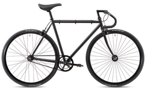 FUJI ピストバイク フェザー FEATHER マット　ブラック　黒