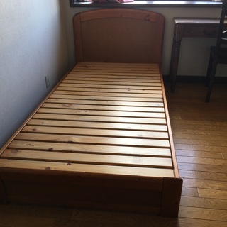 0円　シングル　すのこベッド