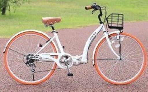 （お取引先決定）２６インチ、外装６段変速、折りたたみ自転車①