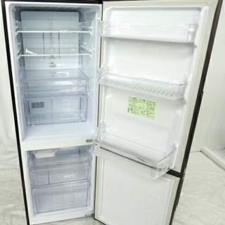 ブラウン色の冷凍&冷蔵庫270L SHARP SJ-PD27Y-T 2014年製