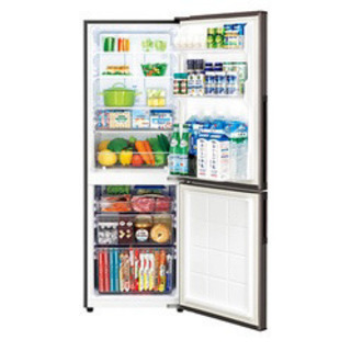 ブラウン色の冷凍&冷蔵庫270L SHARP SJ-PD27Y-T 2014年製