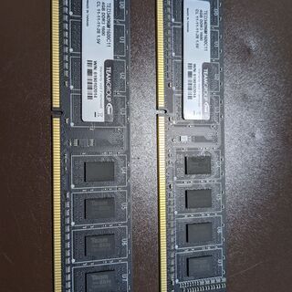 【値引き交渉可】Team デスクトップ用メモリー DDR3 16...