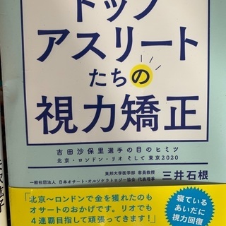 アスリートたちの視力矯正