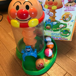 クルコロタワー　アンパンマン  知育玩具