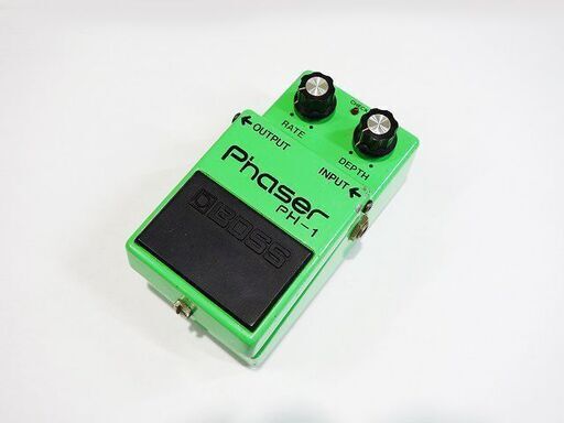 【苫小牧バナナ】動作品 BOSS PH-1 Phaser 銀ネジ 透明スイッチ フェイザー ボス コンパクトエフェクター♪