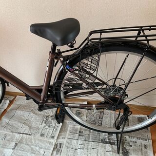 新品 自転車 引き取り 手渡し 27インチ 6段ギヤ付き