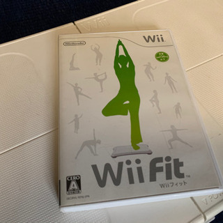Wiiフィット本体とソフト