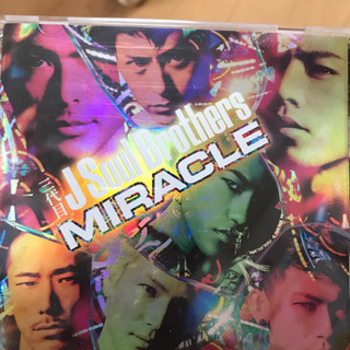 三代目JSB アルバム　MIRACLE 1CD +1DVD
