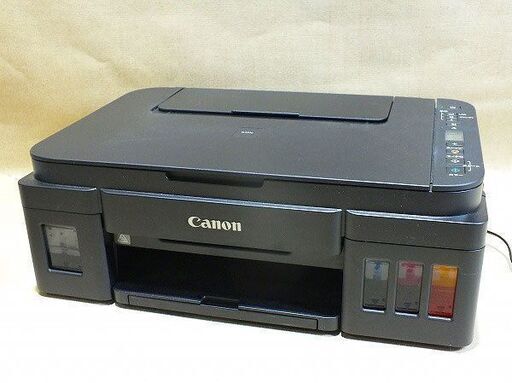 【苫小牧バナナ】キャノン/Canon A4サイズ ビジネスプリンター 特大容量タンク付き G3310 中古 予備インク付き 動作確認済み♪