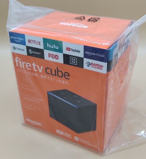 【新品・未開封】Amazon Fire TV Cube 4K Alexa対応音声認識リモコン付属